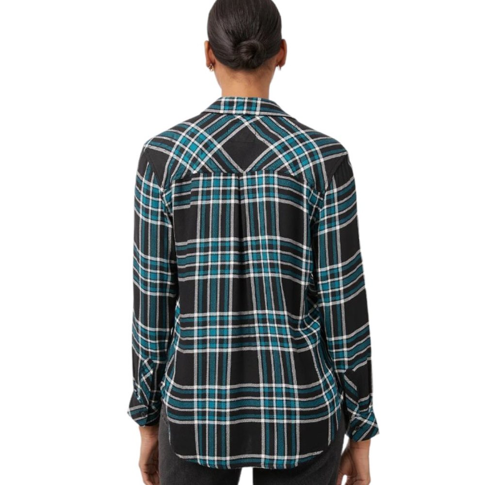 Euc Rails Button Up Hunter Shirt In Midnight Ceru… - image 7